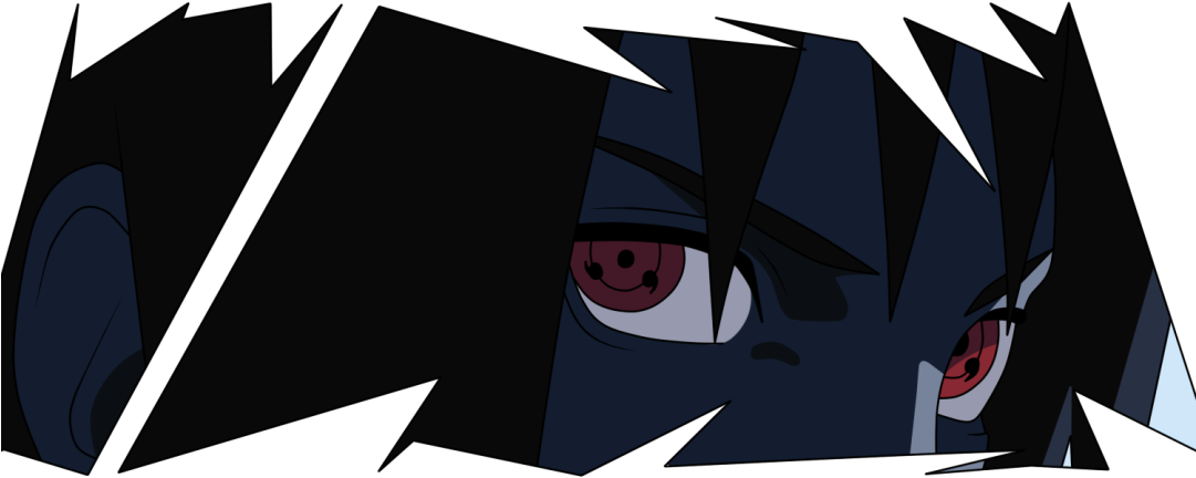 Sasuke Uchiha Sharingan Glare