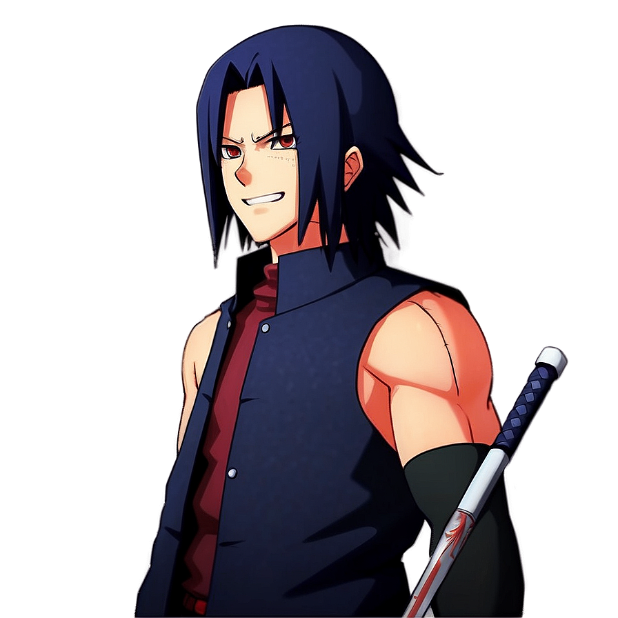 Sasuke Uchiha Smile Png 11