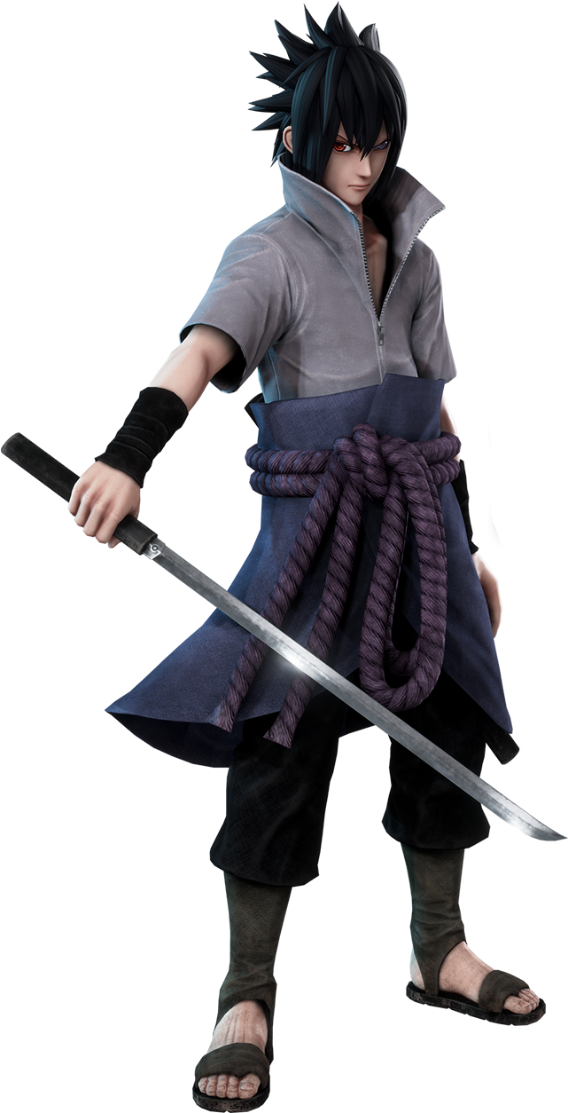 Sasuke Uchiha With Sword