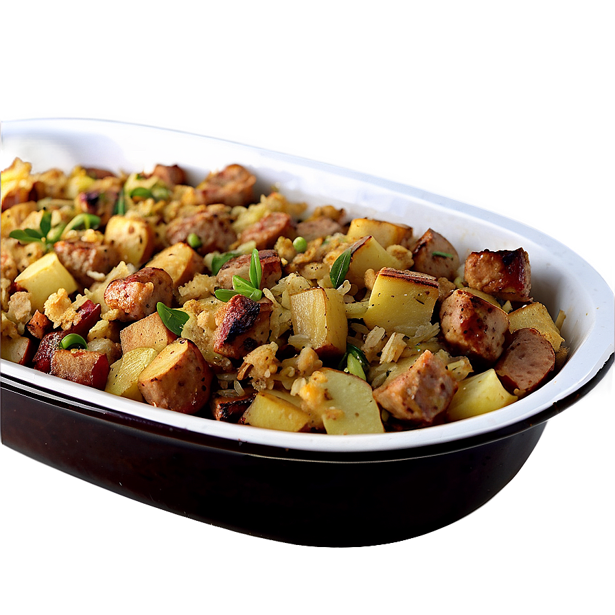 Sausage And Apple Stuffing Png Uvl60