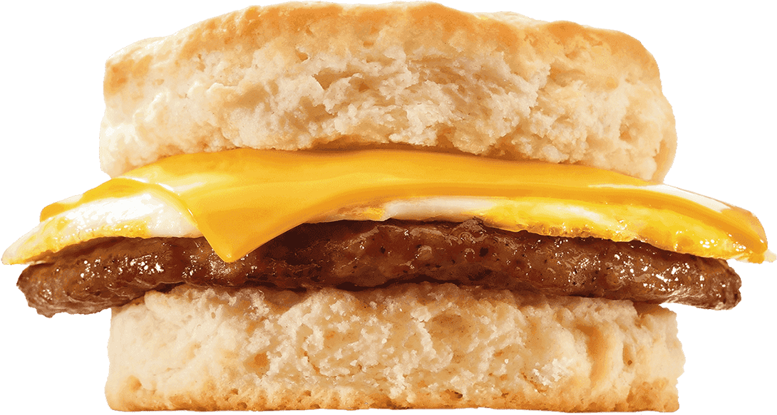 Sausage Egg Cheese Biscuit Breakfast Sandwich