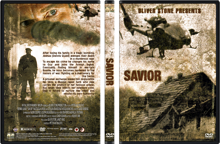 Savior D V D Cover Art