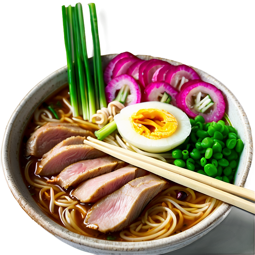 Savory Pork Ramen Png Wcn55