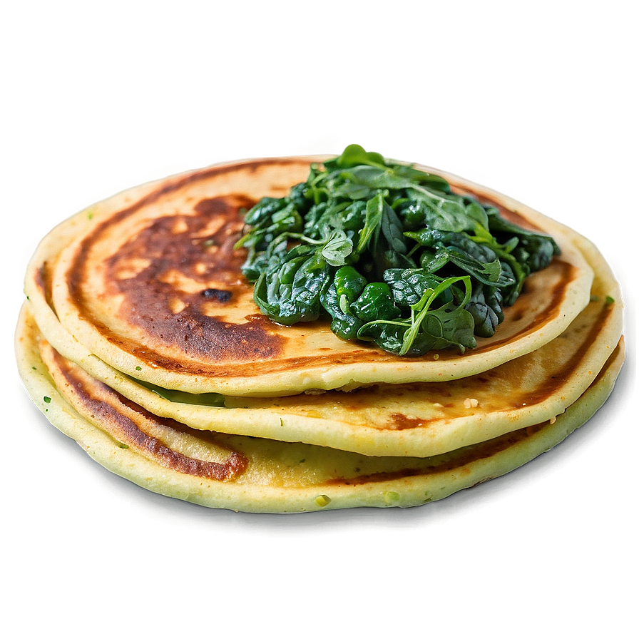 Savory Spinach Pancake Png 05242024