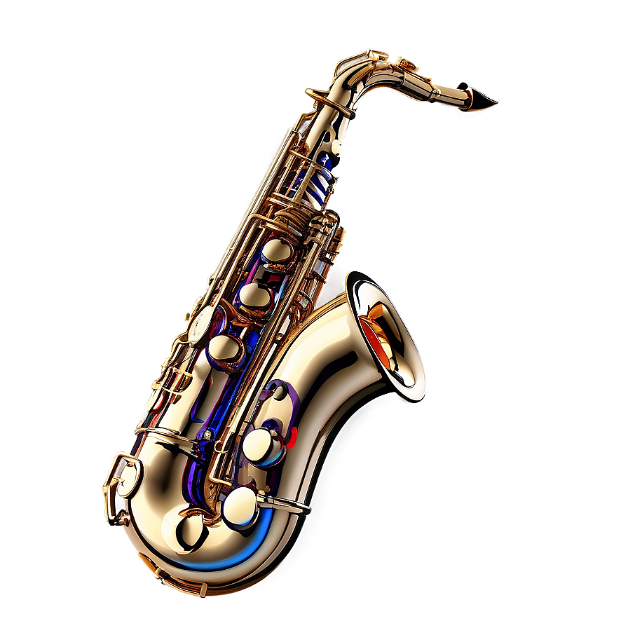 Saxophone On Musical Score Png Got