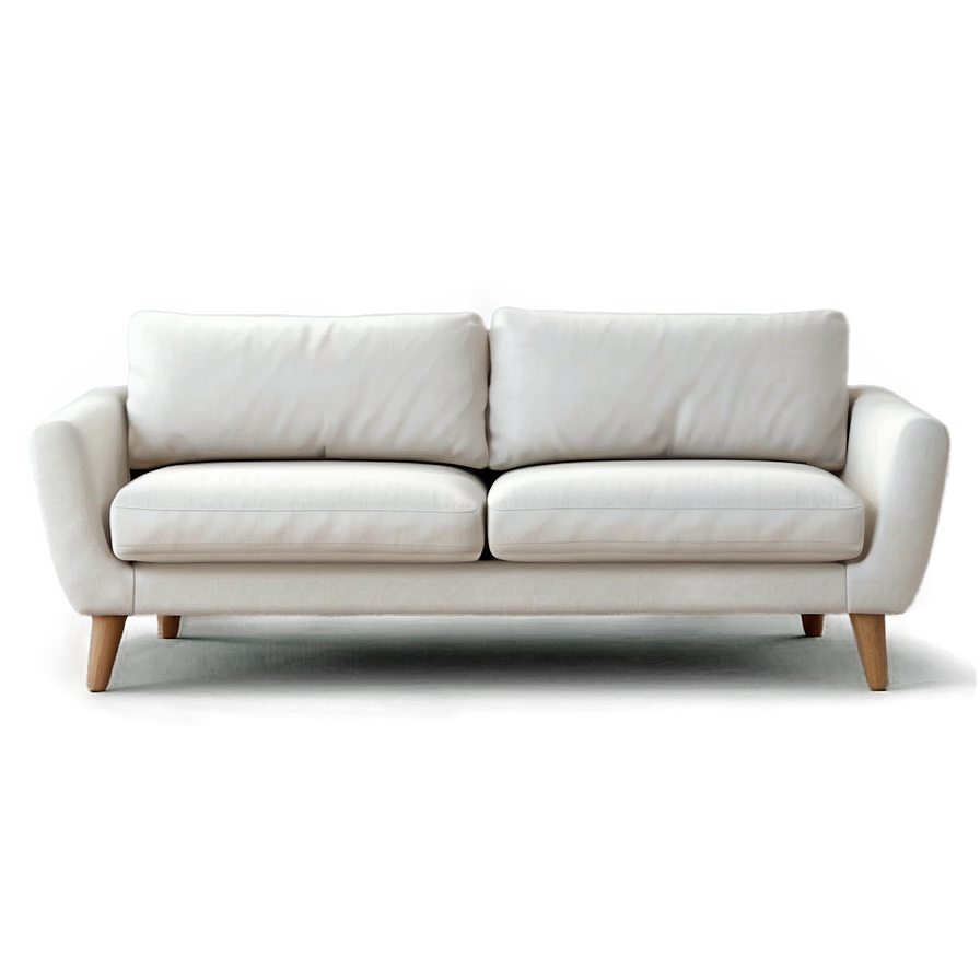 Scandinavian Style White Couch Png Igs10