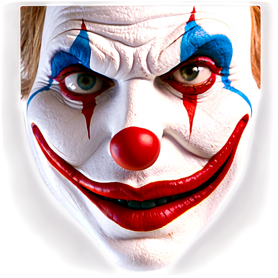 Scary Clown Face Png 05042024