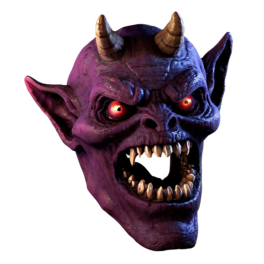 Scary Demon Artwork Png 51