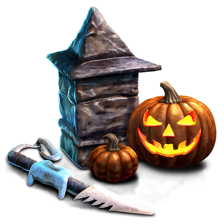 Scary Halloween Props Png 14