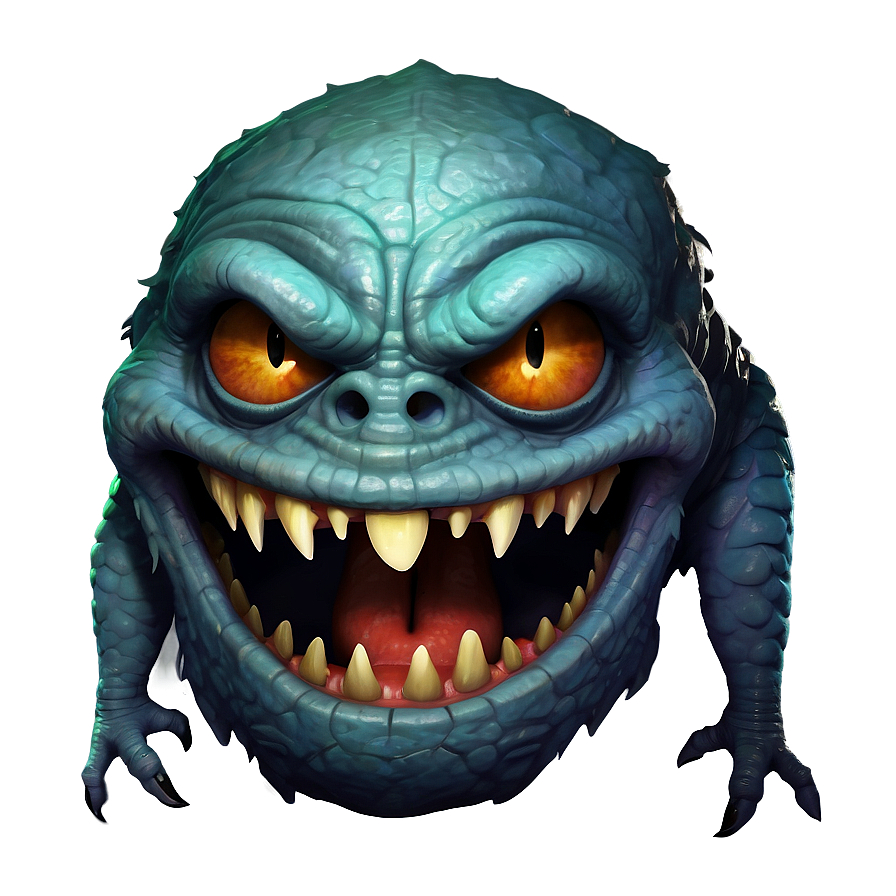 Scary Monster Cartoon Png Pmi