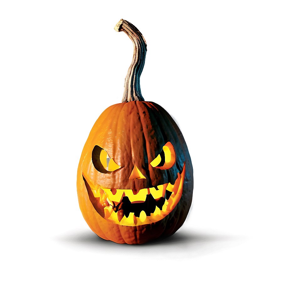 Scary Pumpkin Face Png Klp17