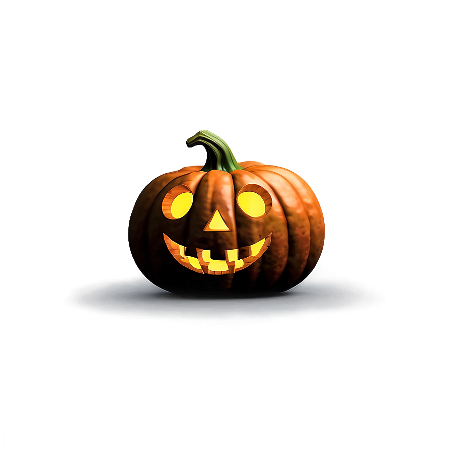 Scary Pumpkin In The Dark Png 06292024