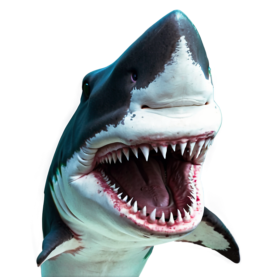 Scary Shark Face Png 90