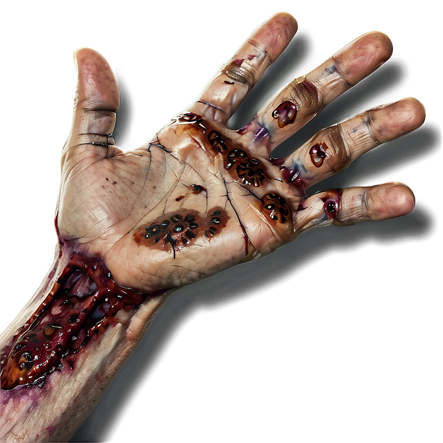 Scary Zombie Hand Png 91