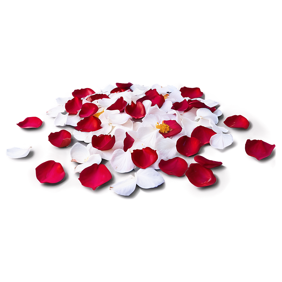 Scattered Rose Petals Png Aai