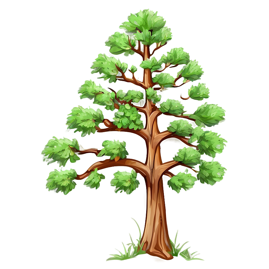 Scenic Tree Line Art Png Cgg