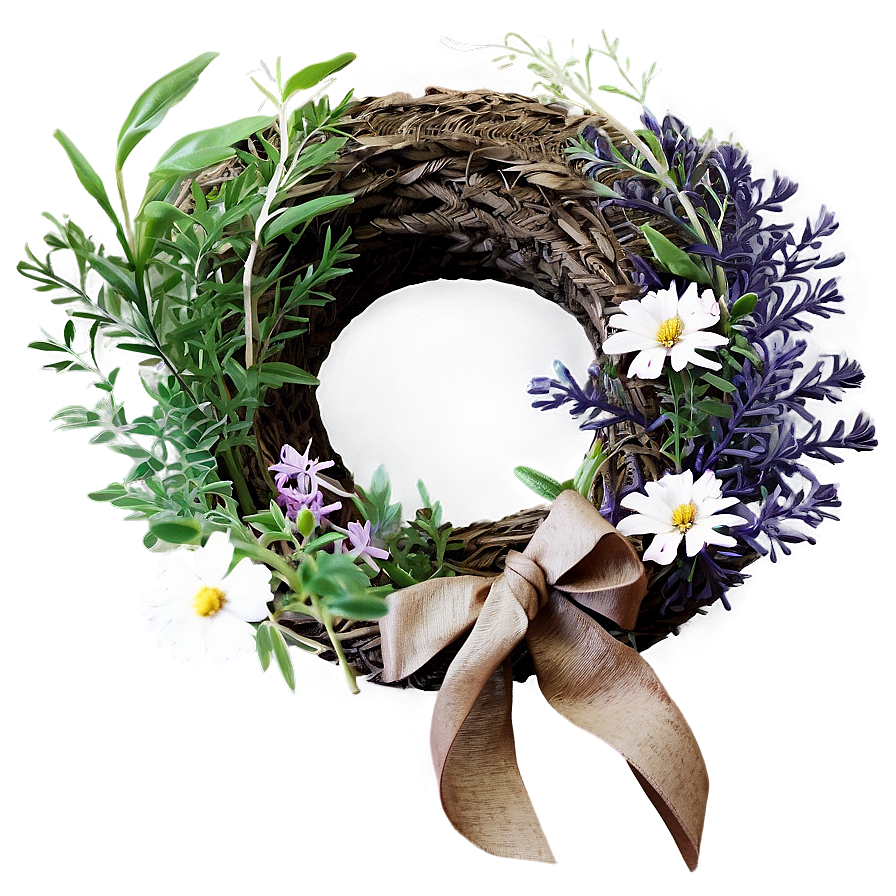 Scented Herb Wreath Png 05242024