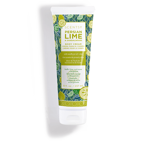 Scentsy Persian Lime Sandalwood Body Cream