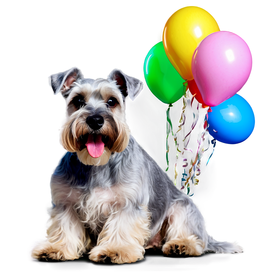 Schnauzer Birthday Party Png Fbk