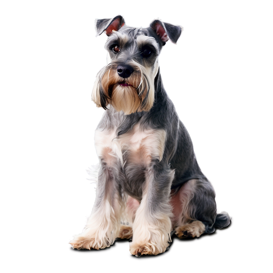 Schnauzer Dog Show Pose Png 06262024