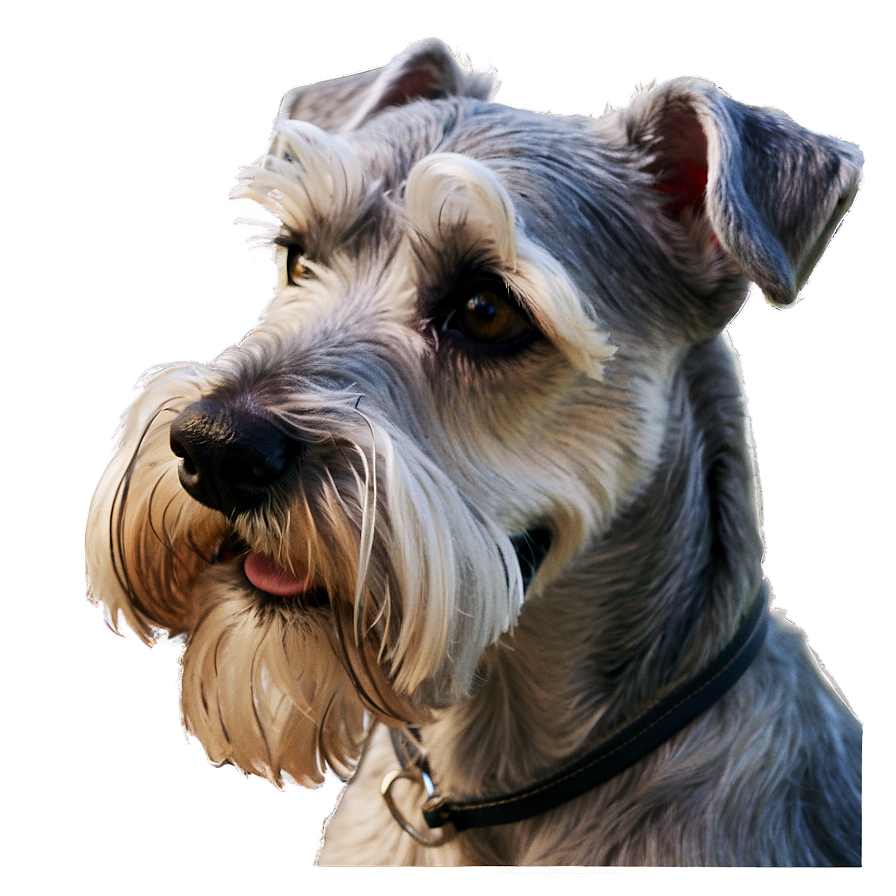 Schnauzer Face Closeup Png Bix90