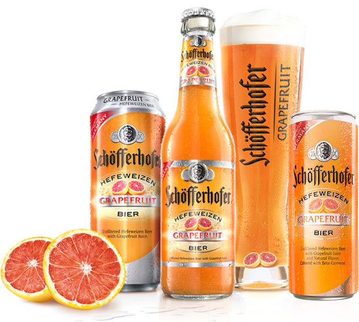 Schofferhofer Grapefruit Beer Selection