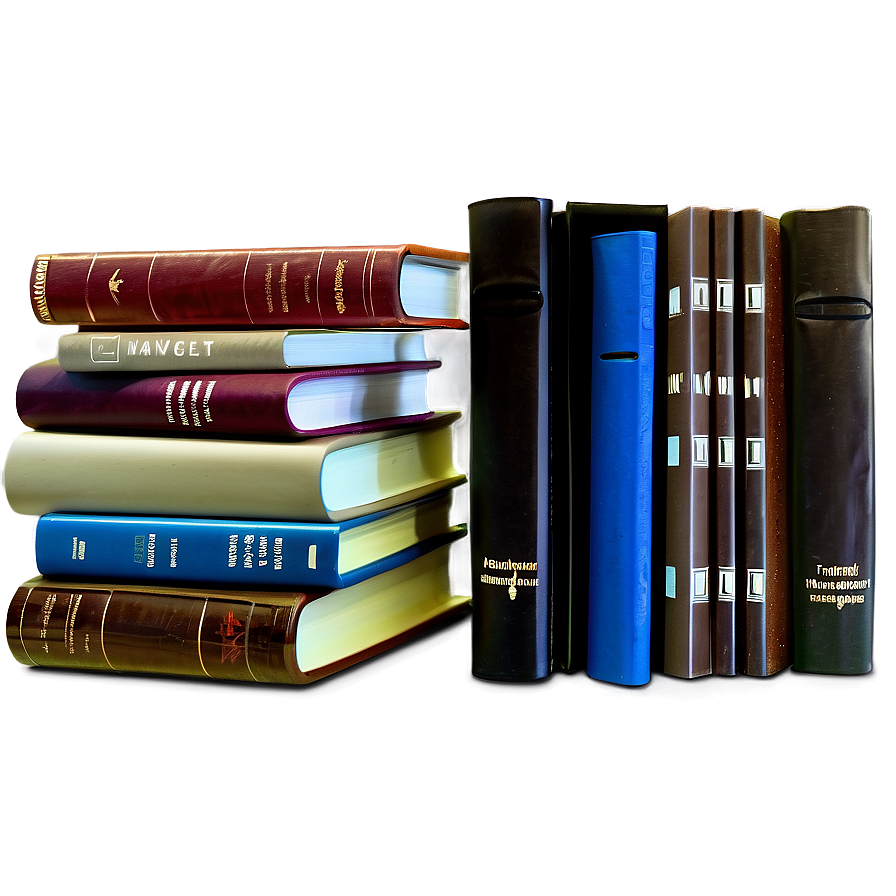 School Books Stack Png Ang85