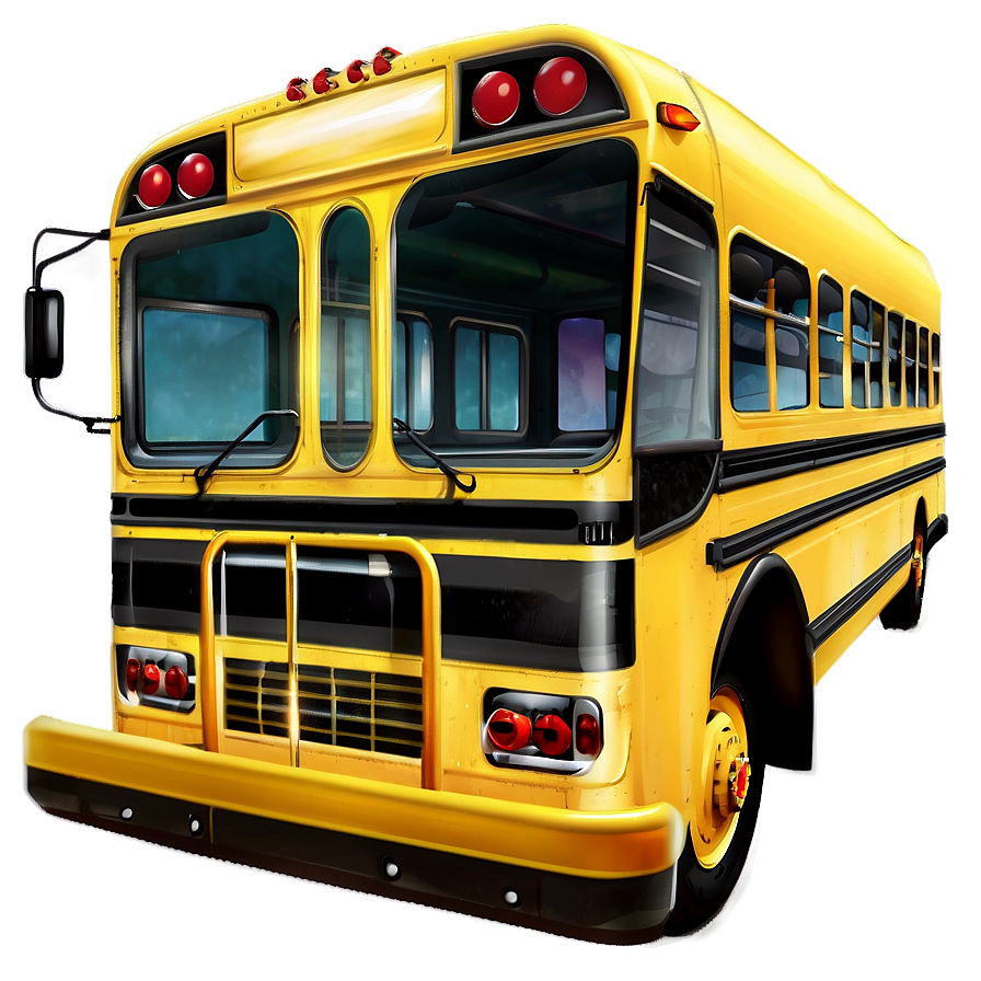 School Bus Illustration Png Ywg49