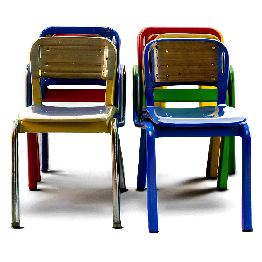 School Chair Collection Png Rru