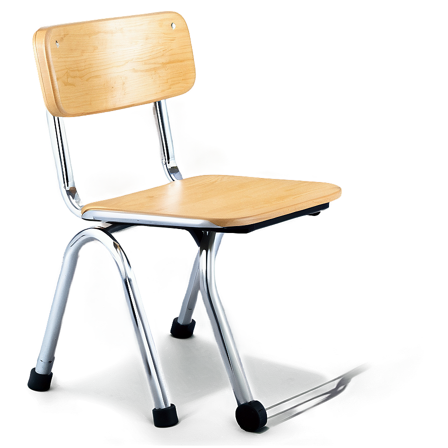 School Chair With Armrest Png 06212024