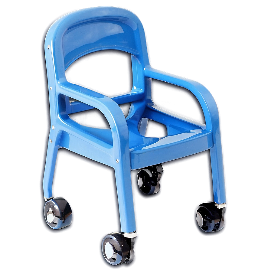 School Chair With Wheels Png Wos