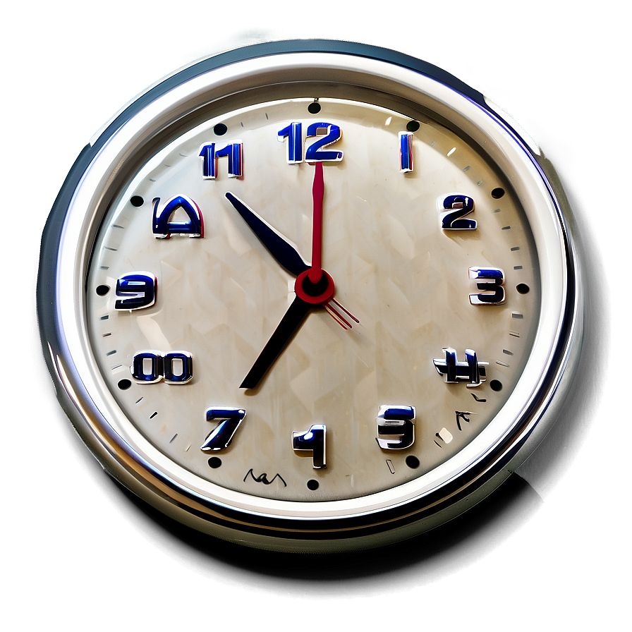 School Clock Clipart Png 06262024