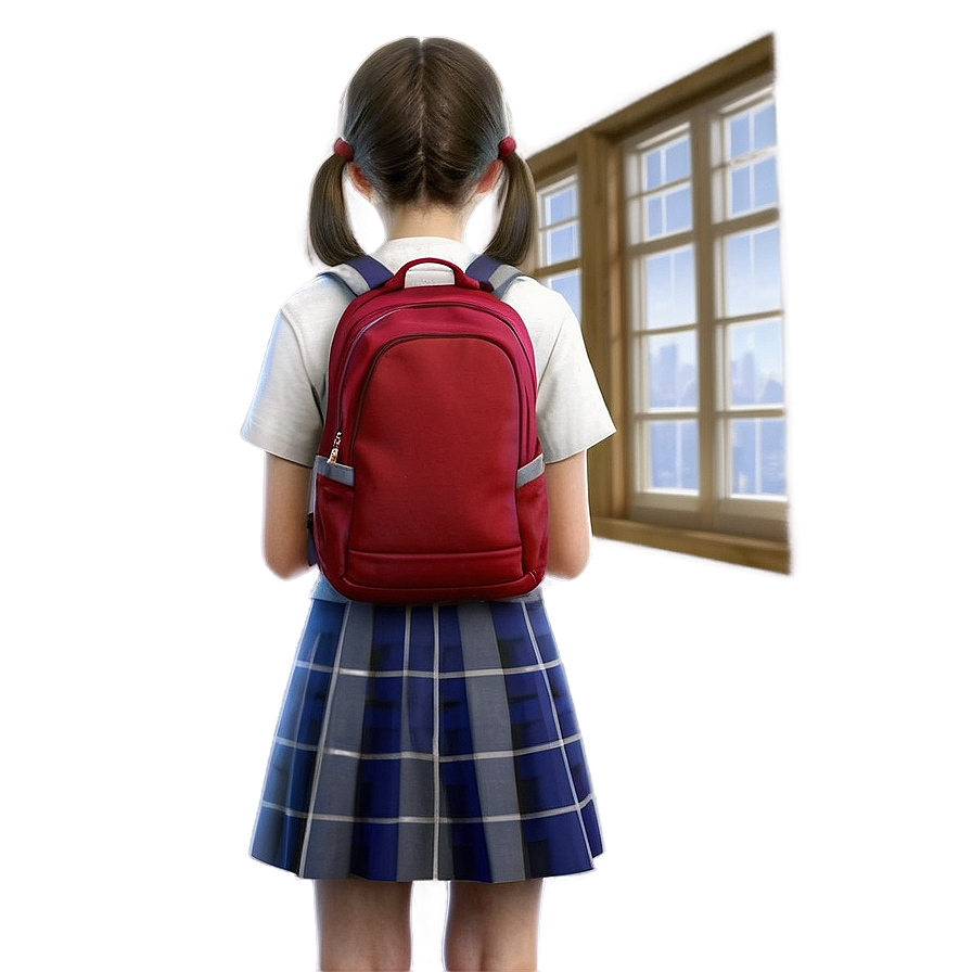 School Girl Character Png Nvg90