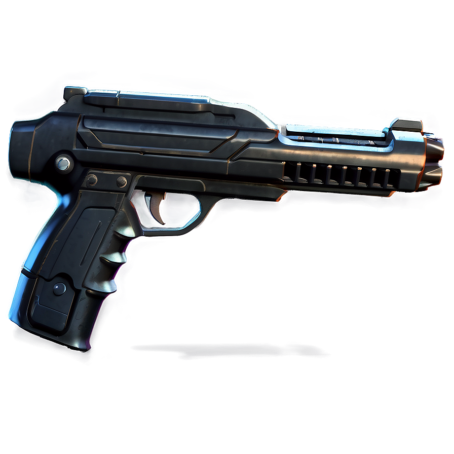 Sci-fi Blaster Pistol Png 46