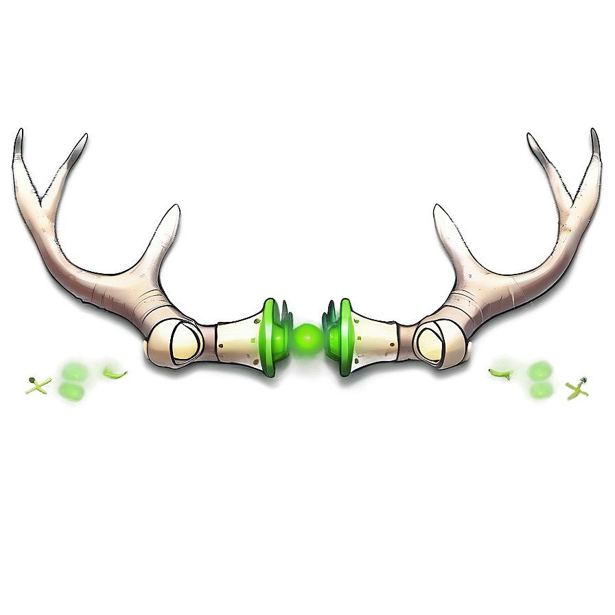 Sci-fi Deer Antler Png 06122024