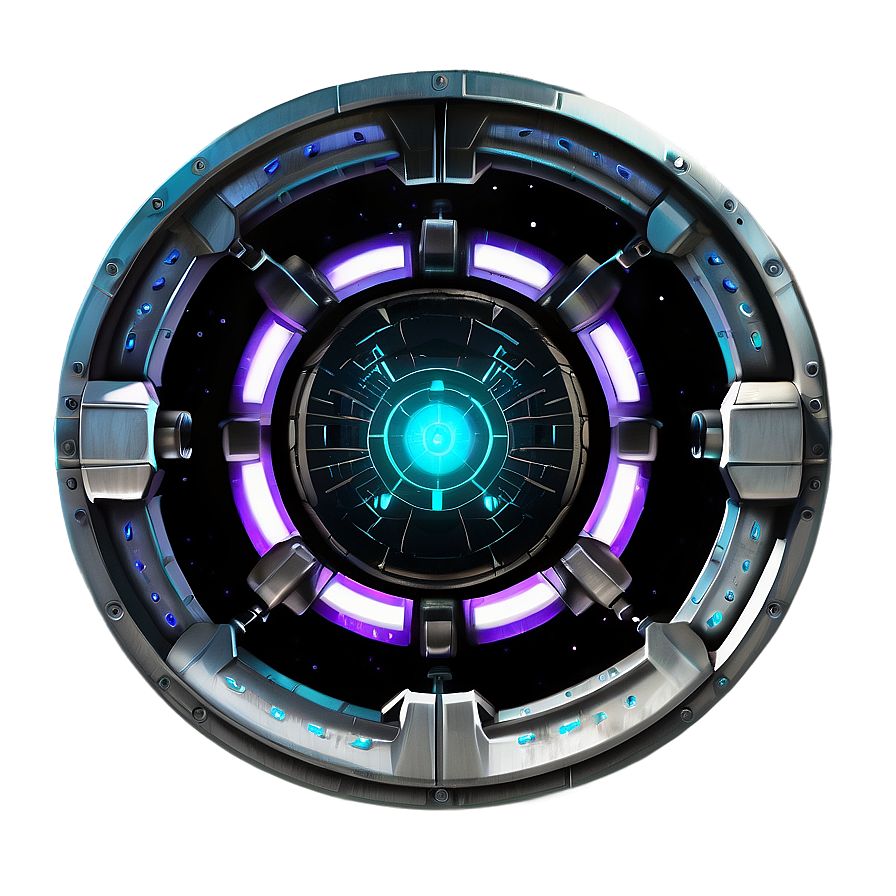 Sci-fi Portal Design Png Lnn