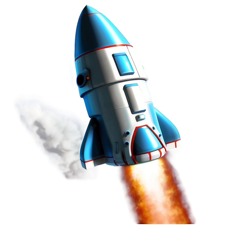 Sci-fi Rocket Png 04292024