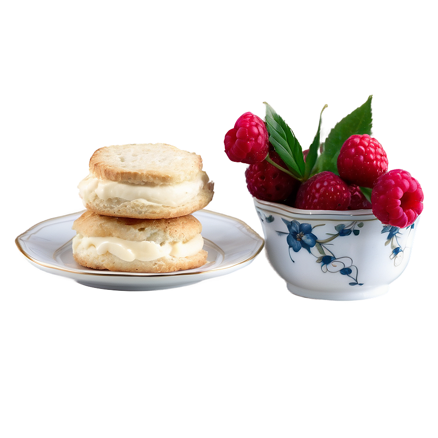 Scones With Clotted Cream Png Tpw