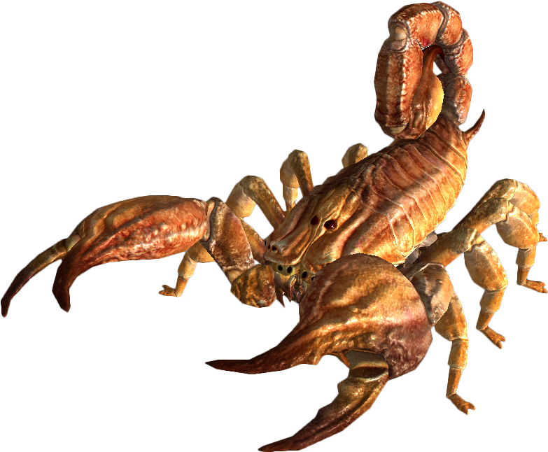 Scorpion_ Pose_3 D_ Render