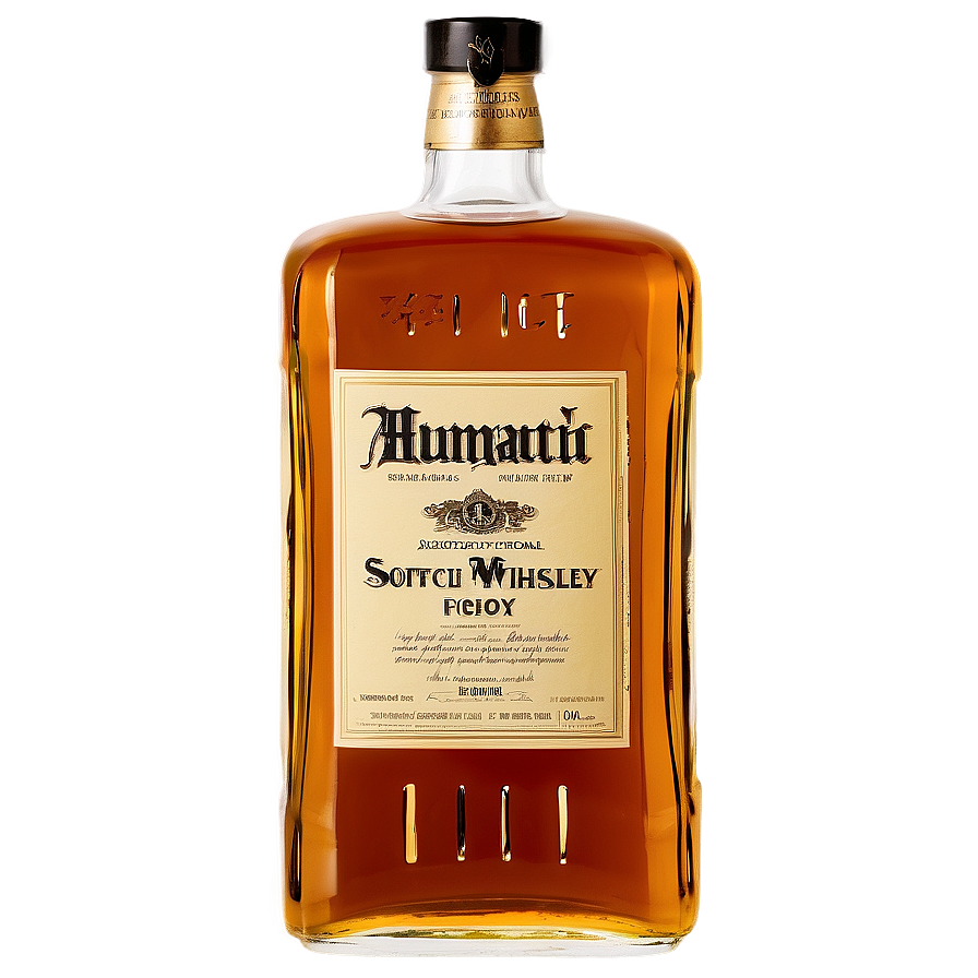 Scotch Whiskey Bottle Png Rma31