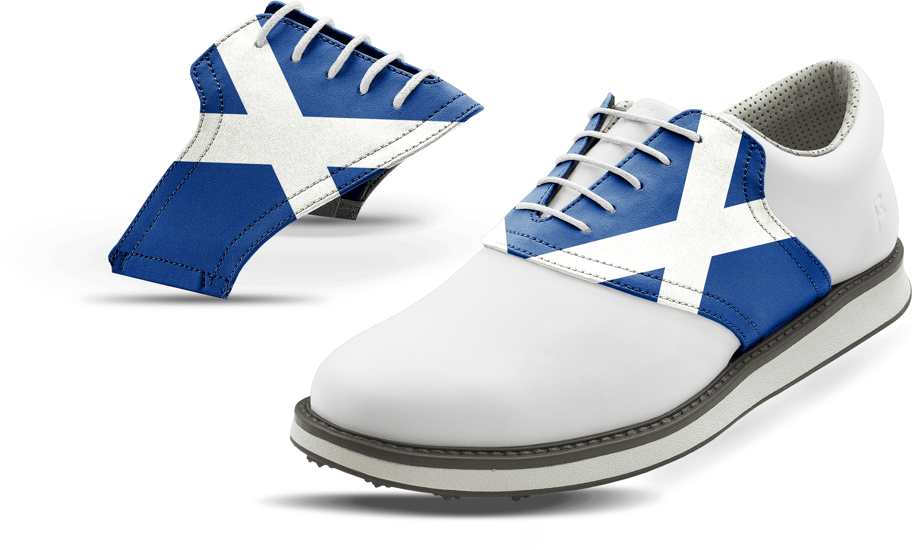 Scotland Flag Golf Shoes