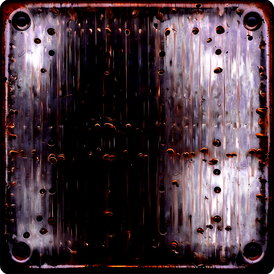 Scratched Metal Plate Png Eci