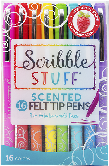 Scribble Stuff Scented Felt Tip Pens Pack