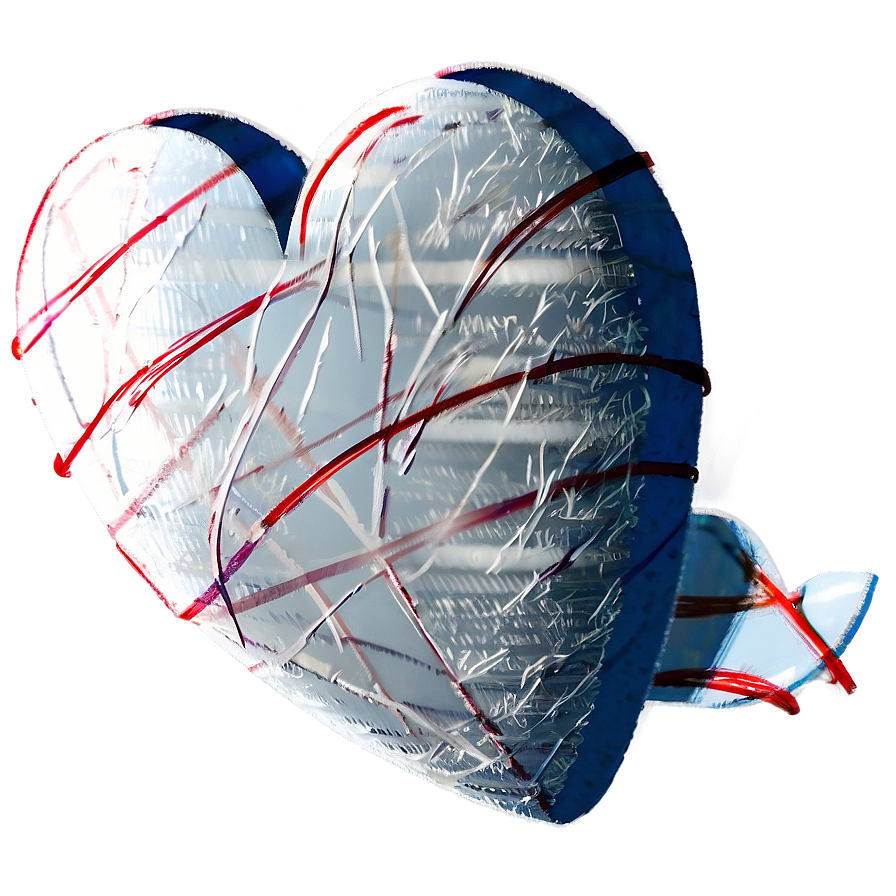 Scribbled Heart Image Png Ttb