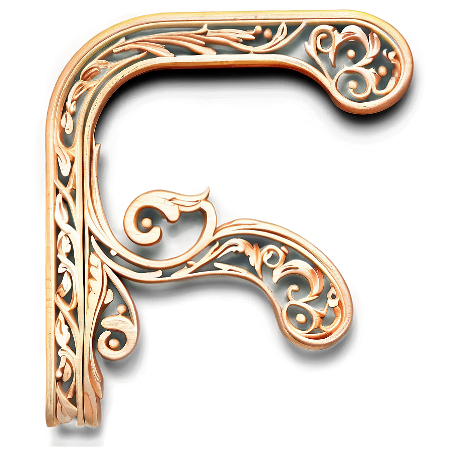 Scrollwork Corner Png 06122024