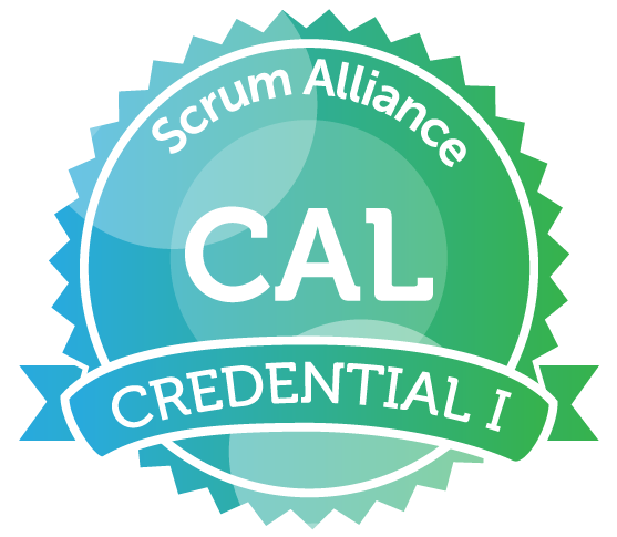 Scrum Alliance C A L Credential Badge