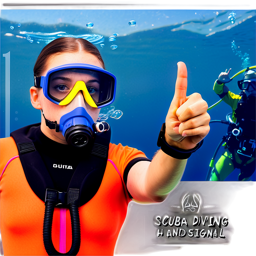 Scuba Diving Hand Signals Png Rqy