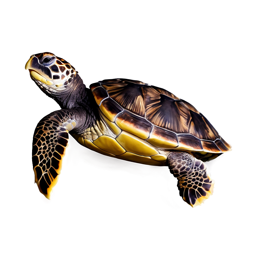 Sea Turtle Under Starry Night Sky Png Dpi