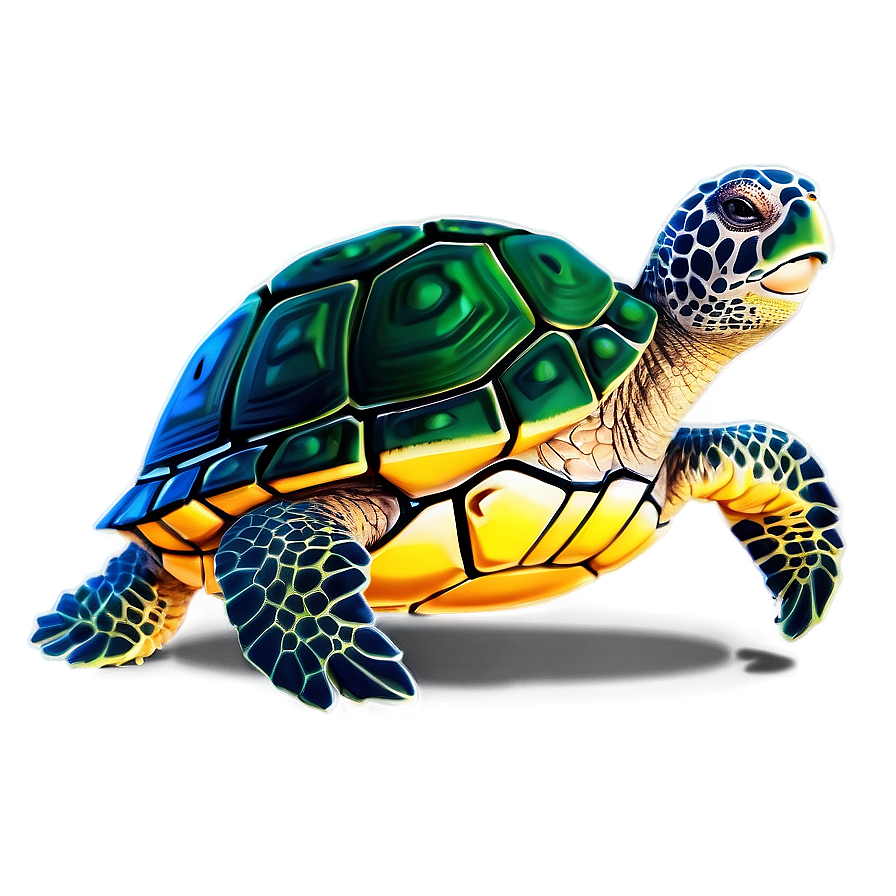 Sea Turtle With Sailor Hat Cartoon Png Voy