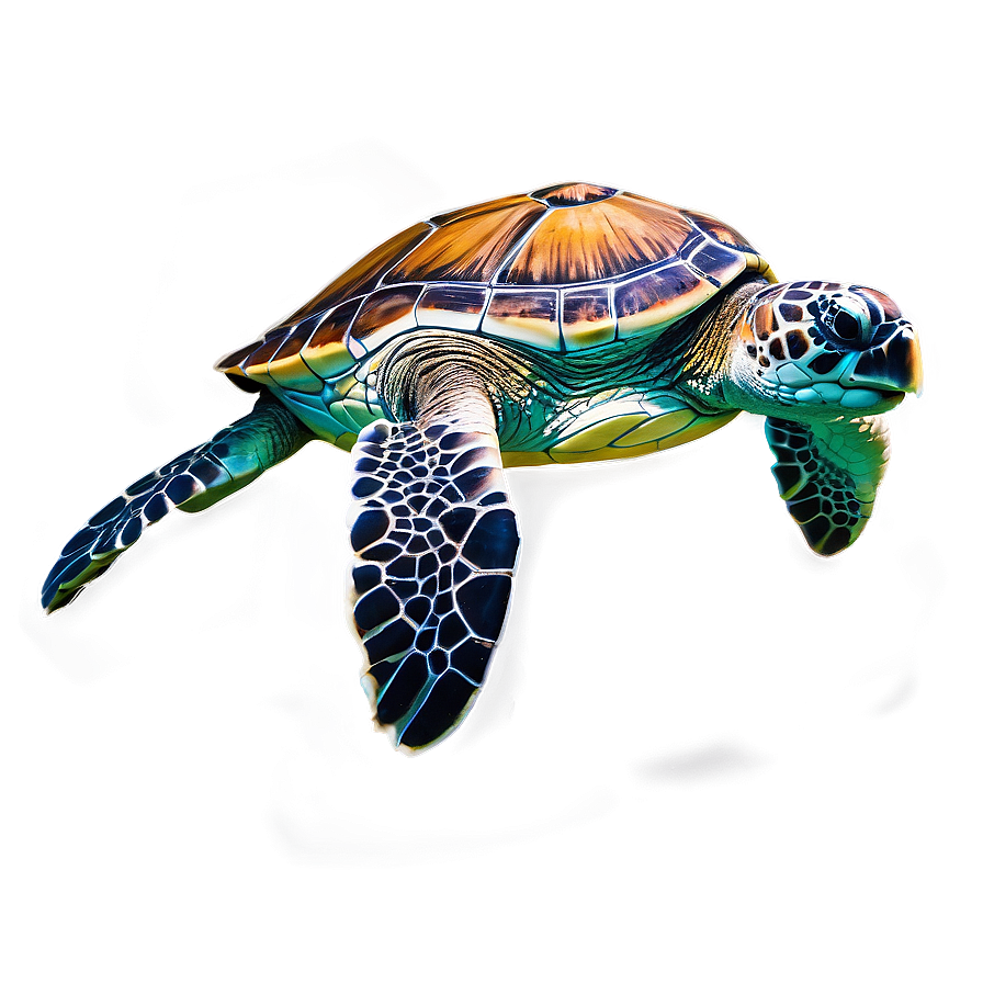 Sea Turtles Swimming Png Wbe58